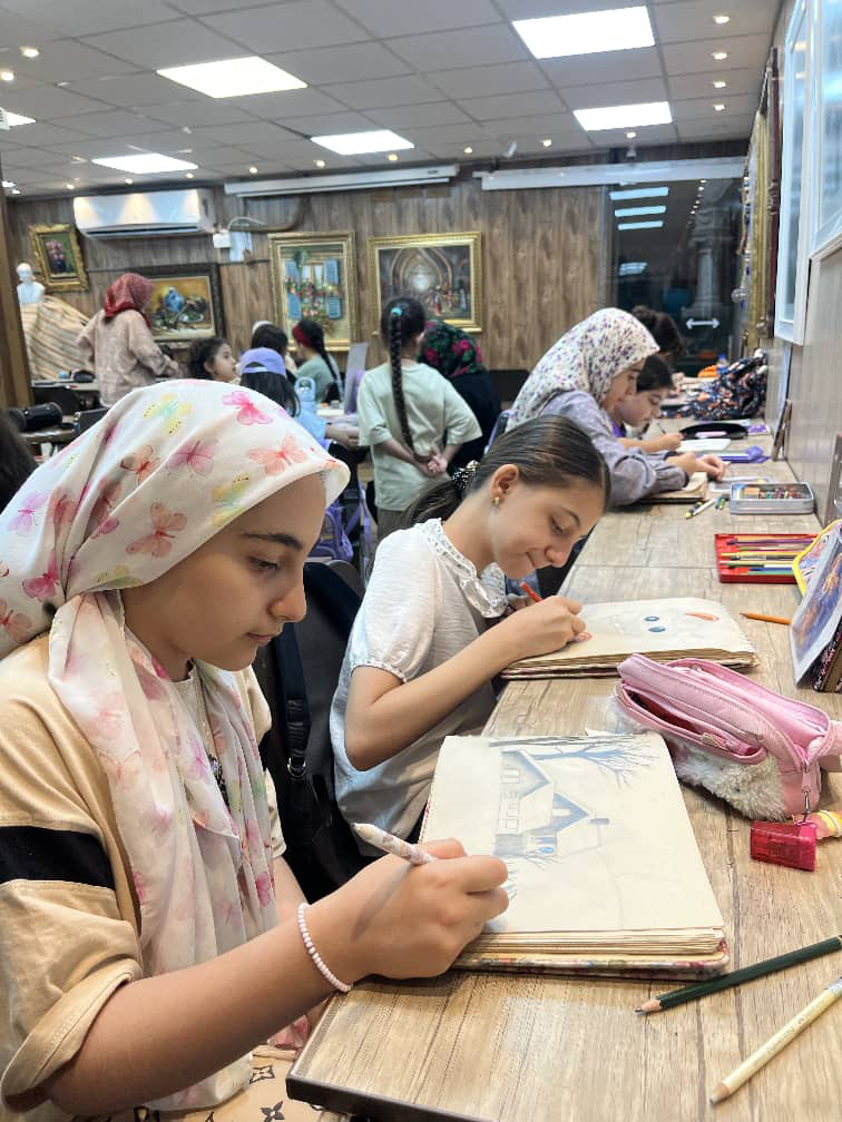 آموزش نقاشی سیاه قلم کودکان